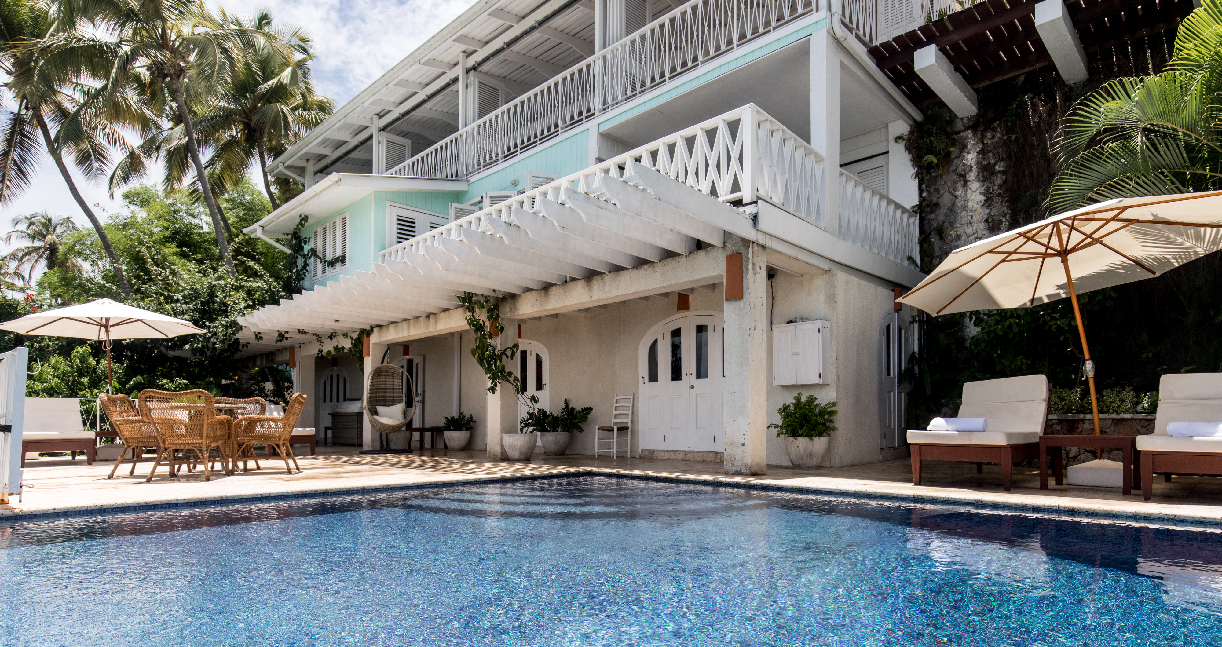 Luxury villa exterior Bananaquit House St Lucia
